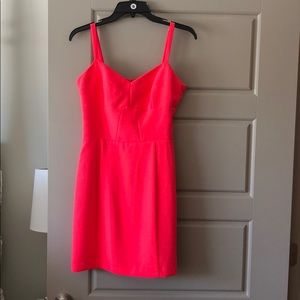 Amanda Uprichard Pink Dress w/ Adjustable Straps